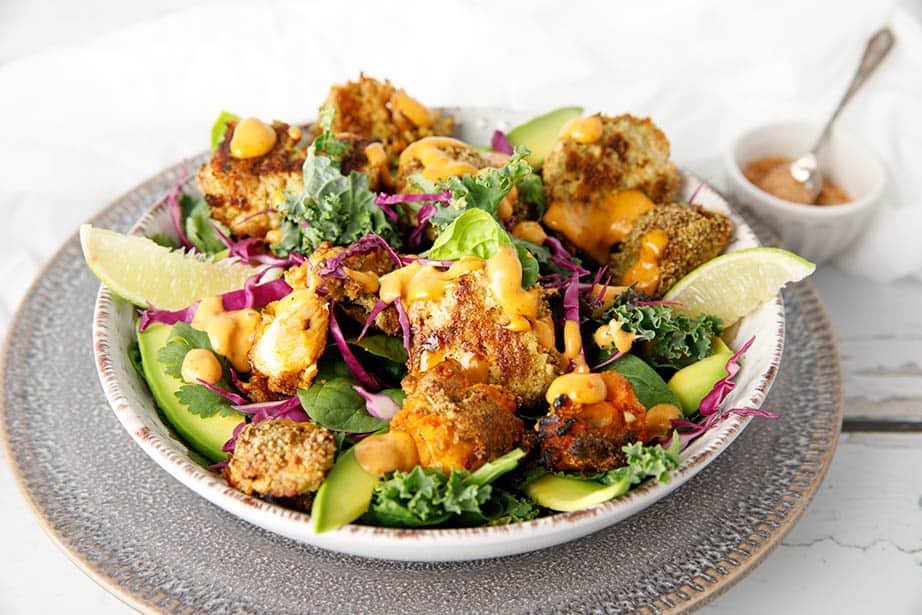 Jumbo Popcorn Chicken Salad