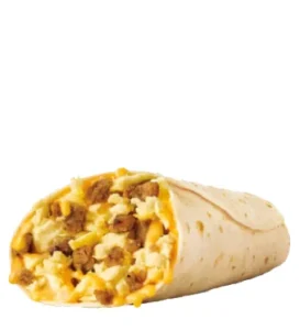 Jr. Sausage, Egg, and Cheese Breakfast Burrito