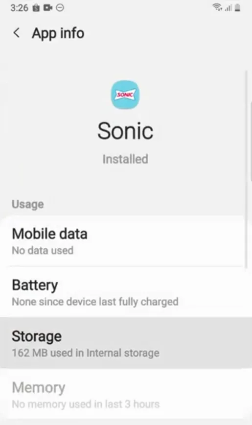 open storage