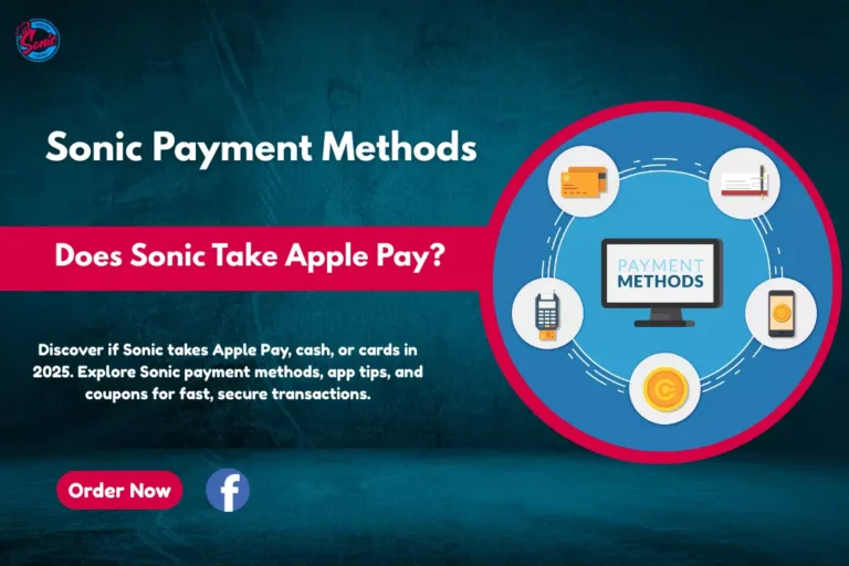 Does Sonic Take Apple Pay?