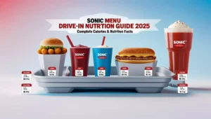 Sonic Menu Nutrition